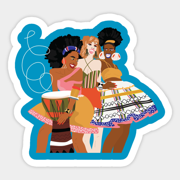 Culture dance Sticker by phathudesigns 